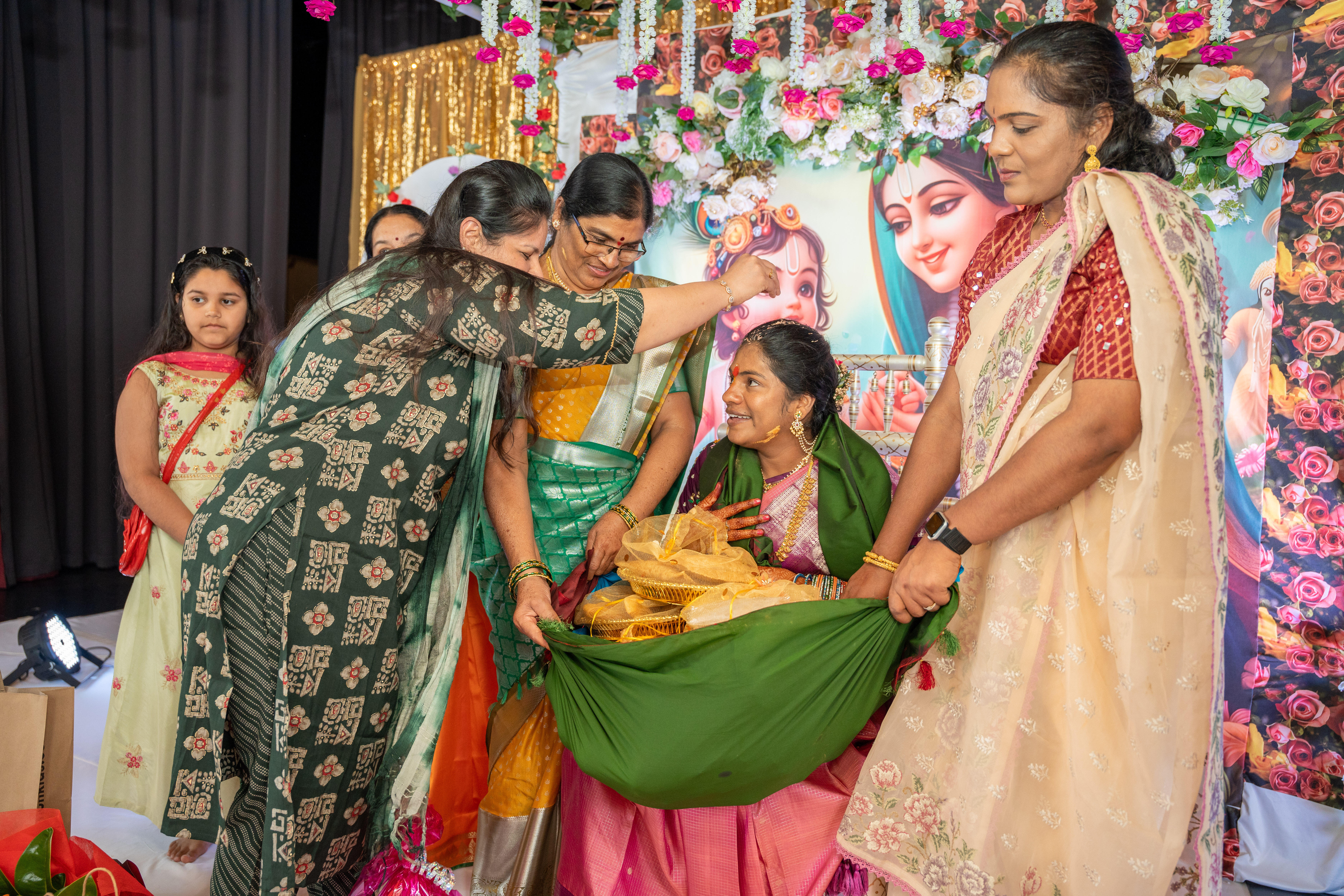 SAGAR AND PREMA'S BABY SHOWER photo 8